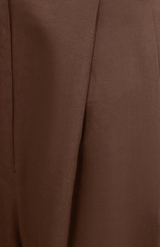 Льняные брюки Albus Lumen AL.RT25.004.DSWLPANTS Коричневый  AL.RT25.004.DSWLPANTS Фото 6