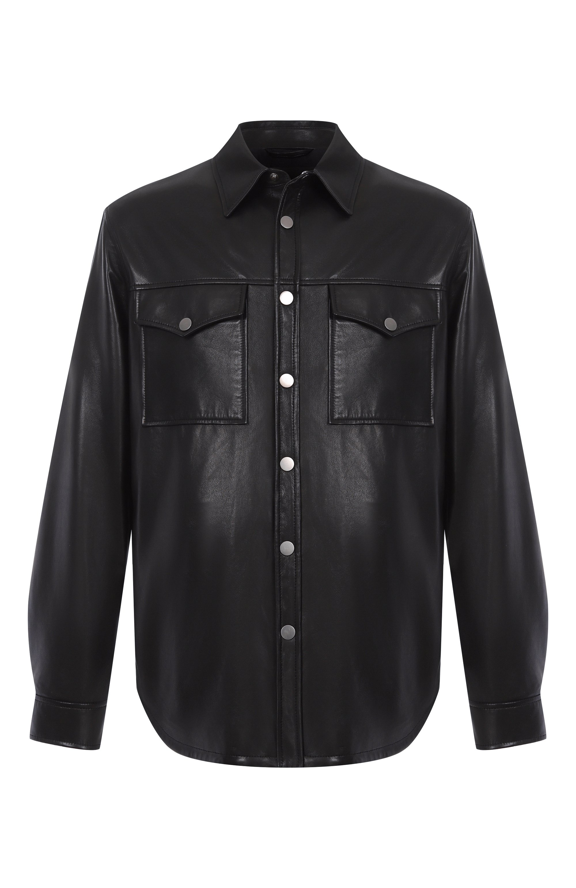 Кожаная куртка-рубашка MVST, арт. 54204/58-68, фото 1