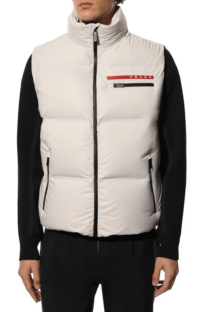 Пуховый жилет PRADA, арт. SGB275-1T2Y-F0K74-192, фото 3