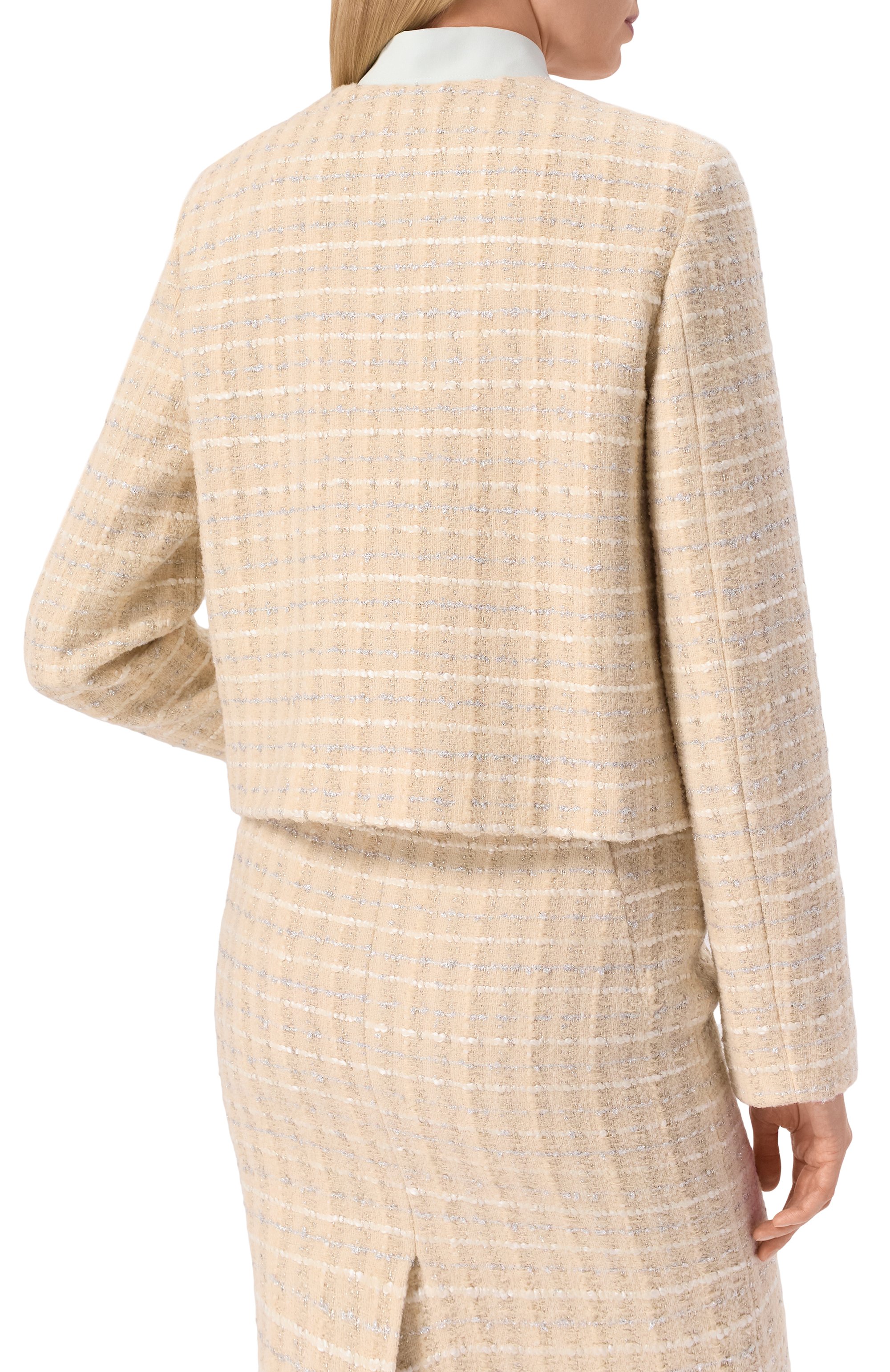 Твидовый жакет MVST, арт. 25E/X2P/0/L071/3056, фото 4