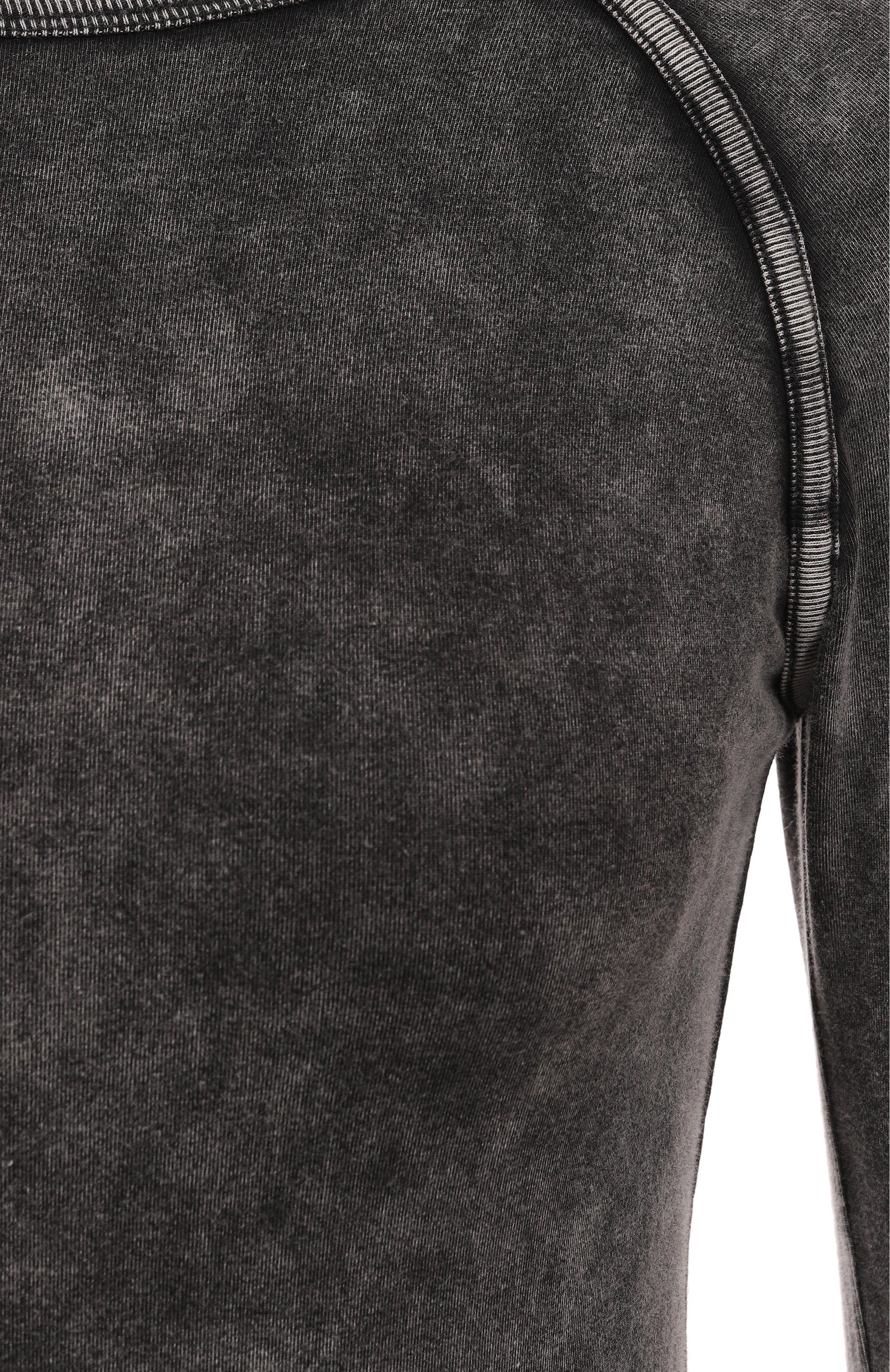 Хлопковый лонгслив DIESEL, арт. A17544/0SHAN, фото 6