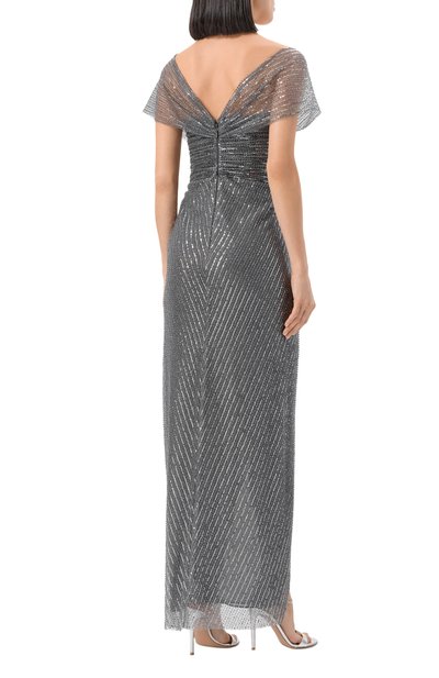 Платье с отделкой пайетками SASHA KIM, арт. SK-00001760, фото 3