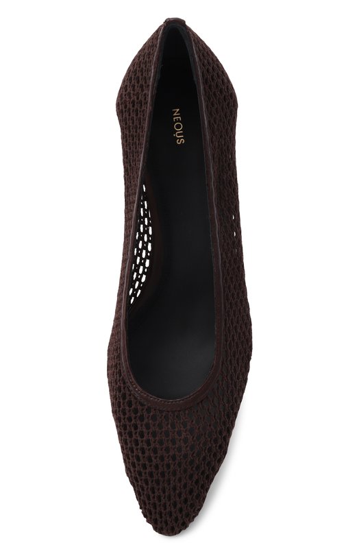 Комбинированные туфли Fera Neous 00508XW23N23/W0VEN FABRIC/LEATHER Коричневый  00508XW23N23/W0VEN FABRIC/LEATHER Фото 6