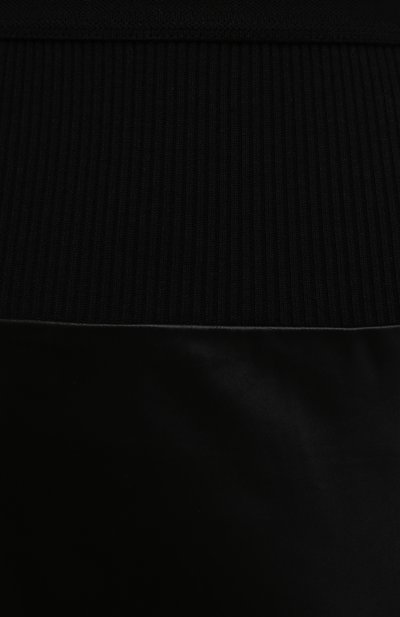 Юбка RICK OWENS черного цвета по цене 63800 руб., арт. RP02A7334/QLX, фото 5 Юбка RICK OWENS, арт. RP02A7334/QLX, фото 5