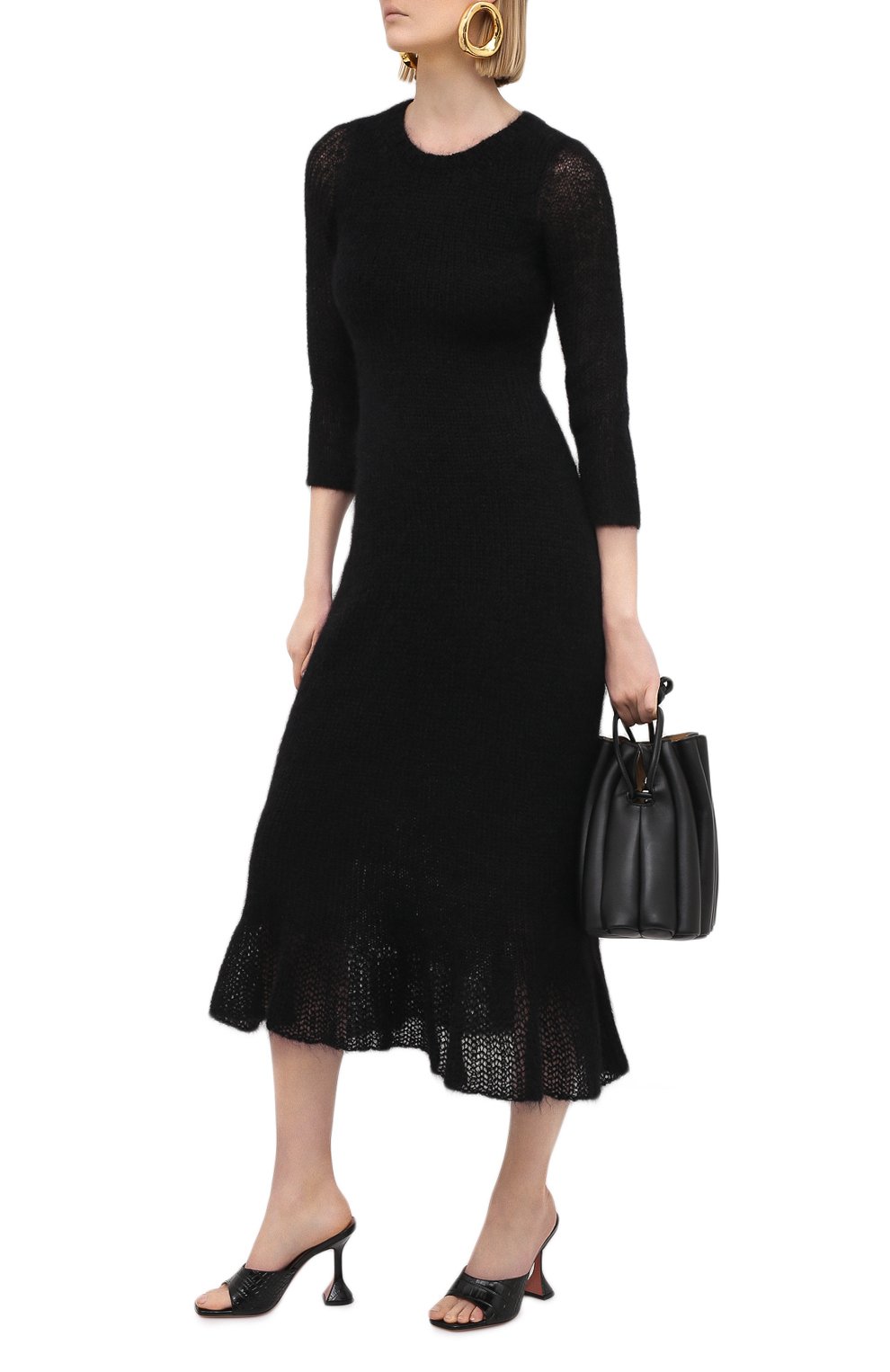 Кожаные мюли lupita AMINA MUADDI, арт. LUPITASLIPPERCL/C0CC0 PRINT/BLACK, фото 2