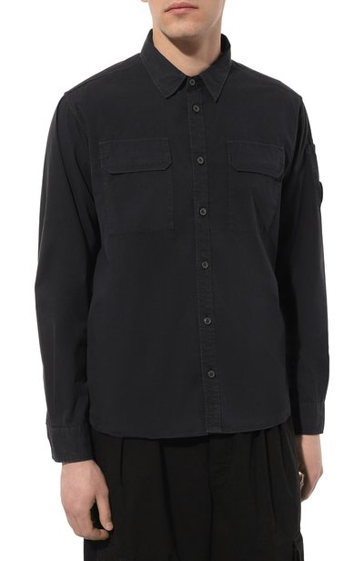 Хлопковая рубашка C.P. COMPANY, арт. 16CMSH157A002824G, фото 3