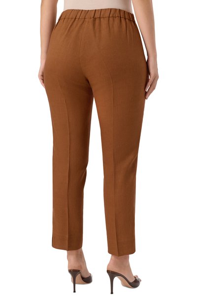 Льняные брюки PERSONA BY MARINA RINALDI, арт. ANG0L0, фото 4