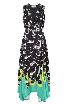 Платье из вискозы PRADA, арт. 23843-1YRO-F0002, фото 1