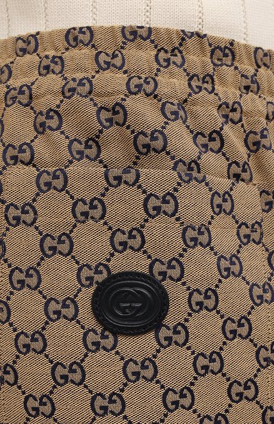 Хлопковые брюки GUCCI, арт. 658090/Z8A0V, фото 5