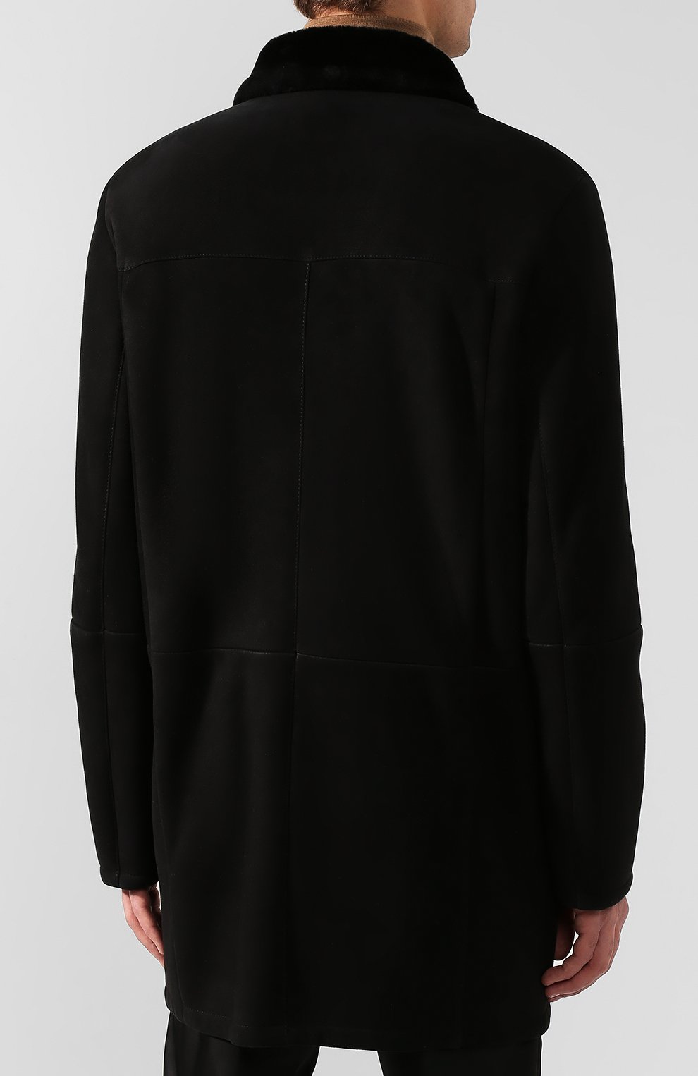 Дубленка из овчины PRADA, арт. UPS418-889-F0002, фото 4