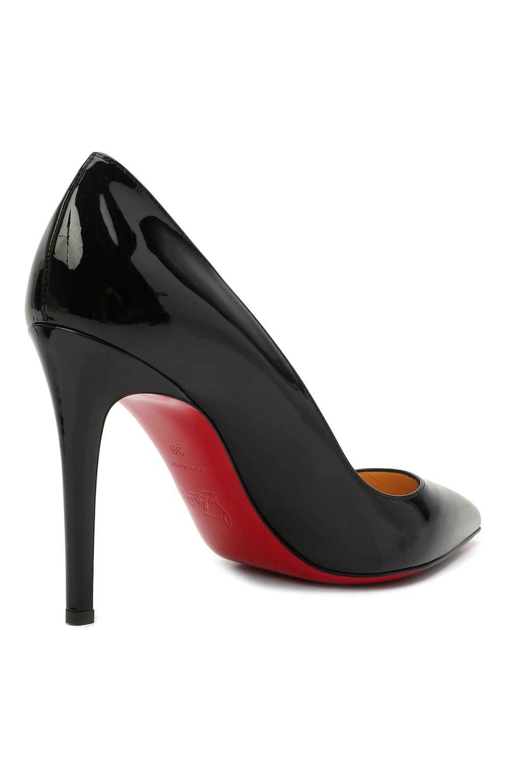 Кожаные туфли pigalle 100 CHRISTIAN LOUBOUTIN, арт. 3080680/PIGALLE 100, фото 4