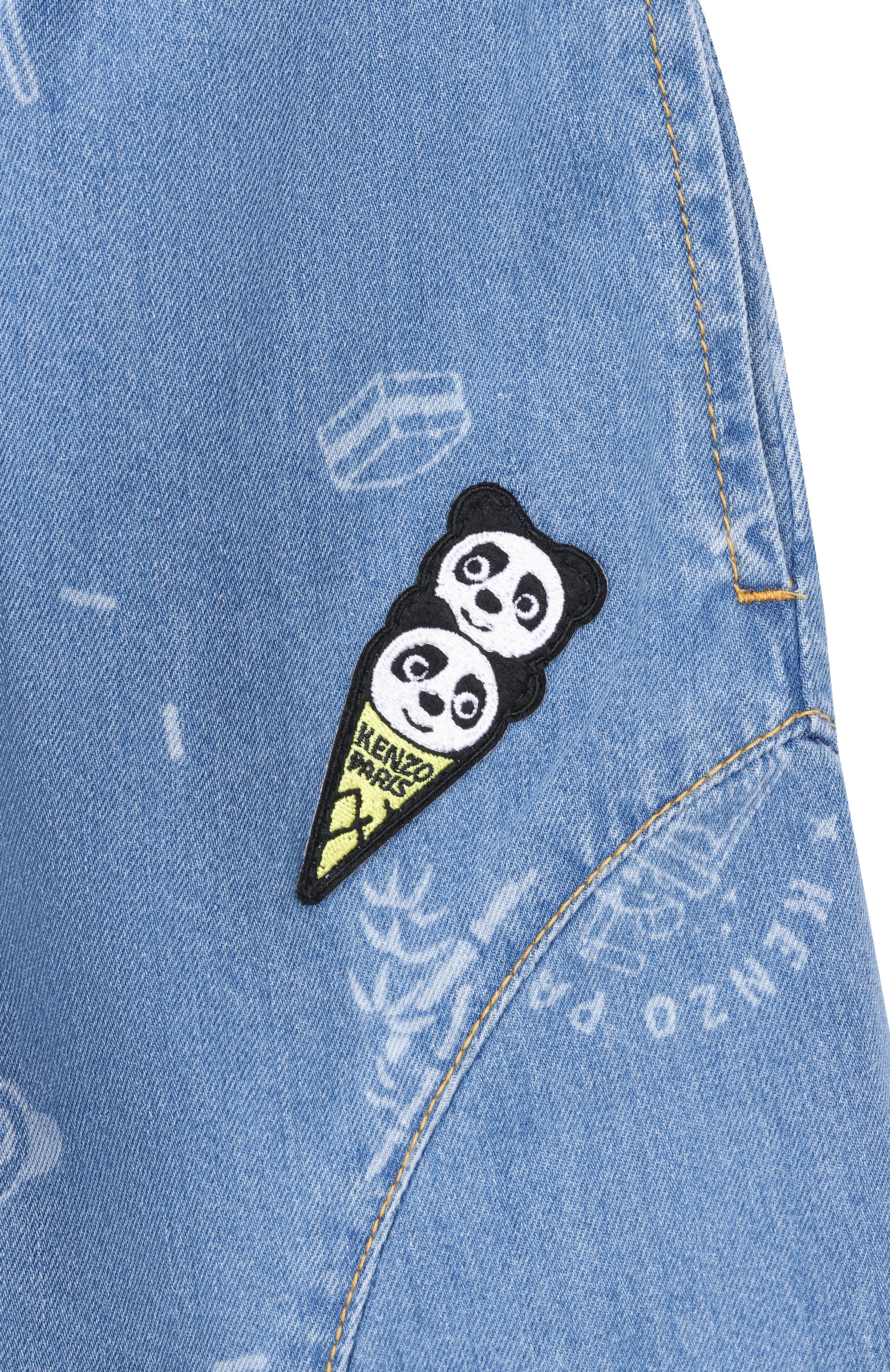 Джинсовые шорты KENZO, арт. K61773, фото 3