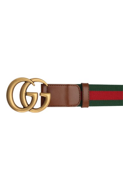 Комбинированный ремень GUCCI, арт. 409416/H17WT, фото 3