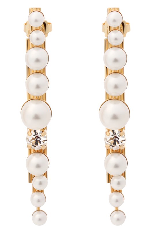 Серьги Anton Heunis LQM3.28G Белый LQM3.28G