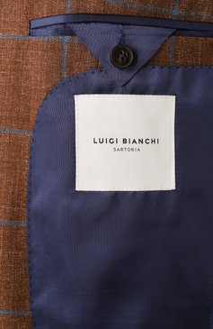 Пиджак из шерсти и шелка LUIGI BIANCHI, арт. 2564/52003, фото 9