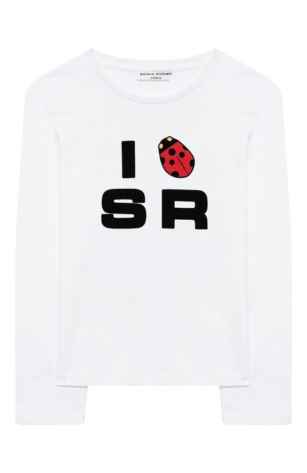 Хлопковый лонгслив SONIA RYKIEL ENFANT, арт. 20W1TS17