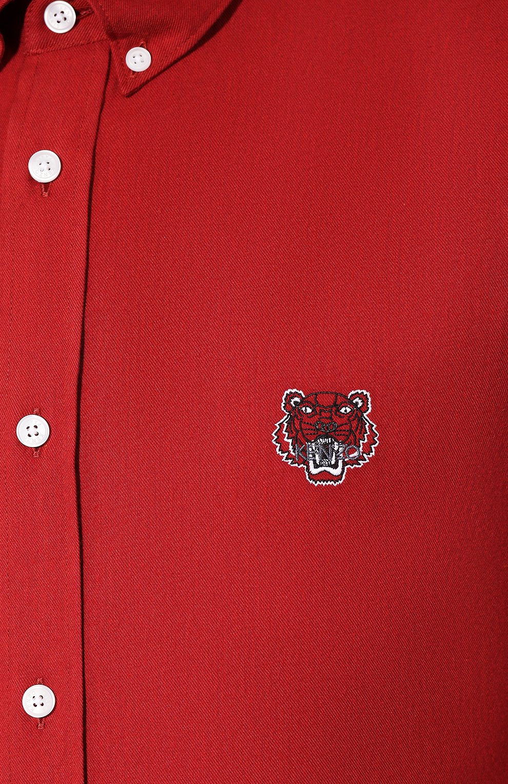 Хлопковая рубашка KENZO, арт. F965CH2041GF, фото 5