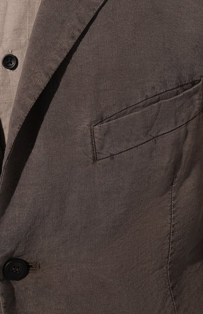 Пиджак изо льна и шелка HANNES ROETHER, арт. 110618/ZUN22DER.600, фото 5