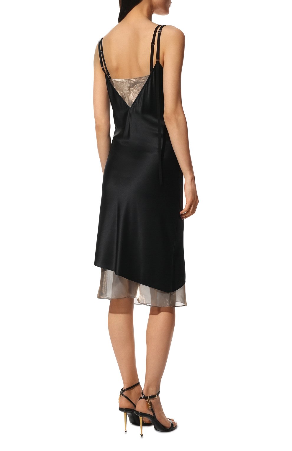 Атласное платье HELMUT LANG, арт. L09HW601, фото 4