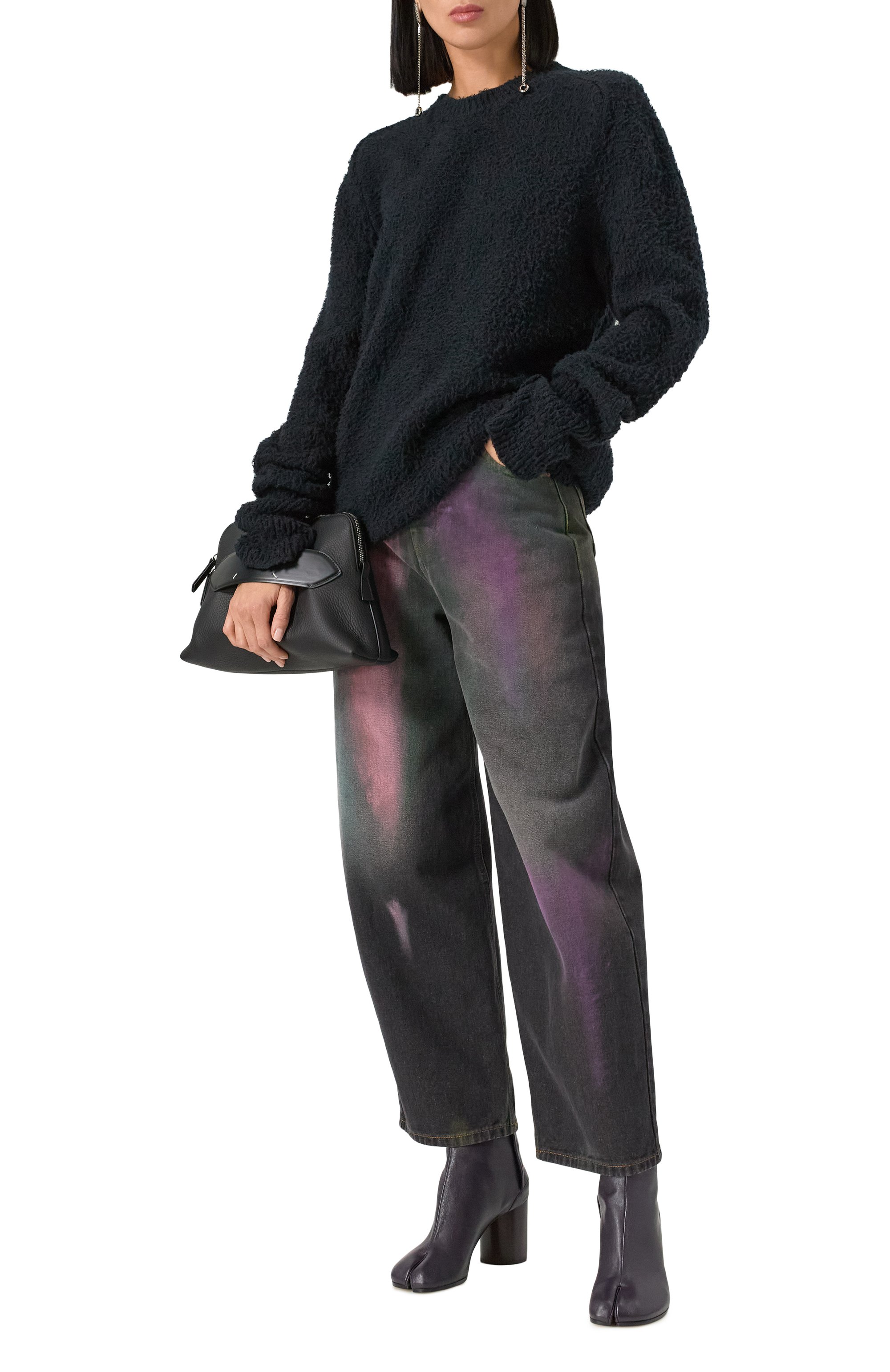 Хлопковый свитер MAISON MARGIELA, арт. SI0GP0001/S17664, фото 5