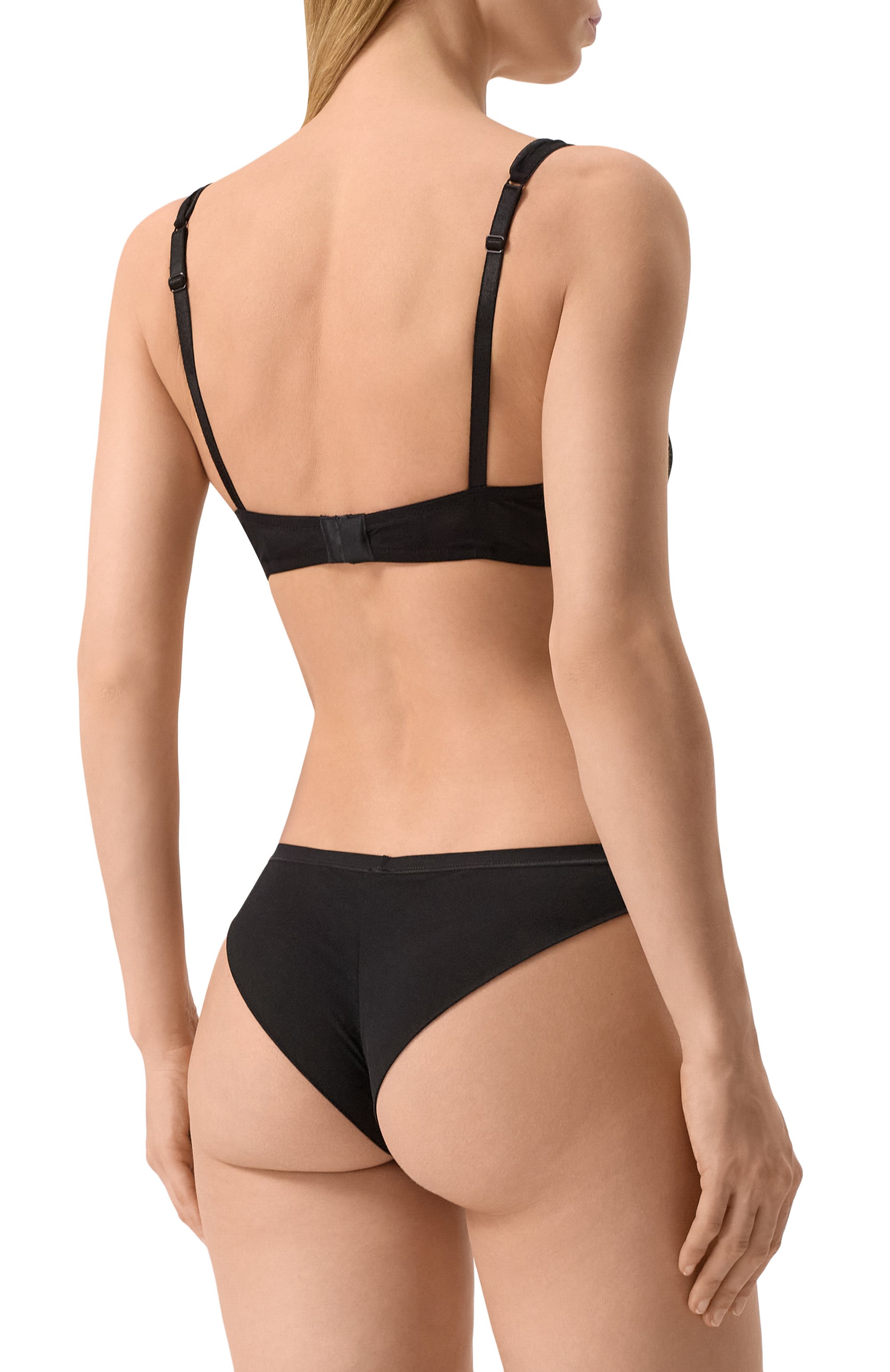 Трусы-танга GIANANTONIO PALADINI черного цвета по цене 7475 руб., арт. S101, фото 3 Трусы-танга GIANANTONIO PALADINI, арт. S101, фото 3