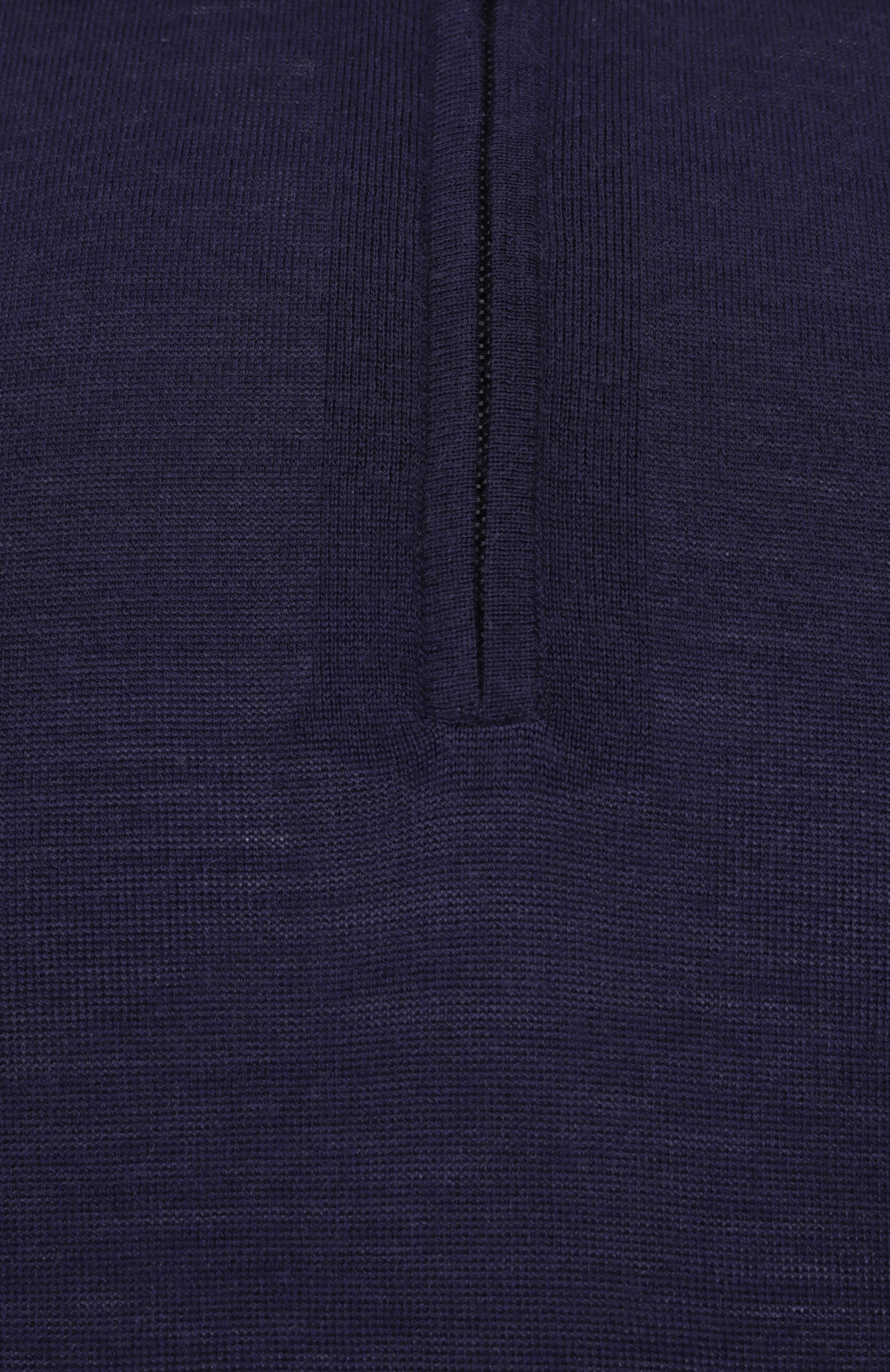 Поло из шерсти и шелка KITON, арт. UMM059205, фото 6