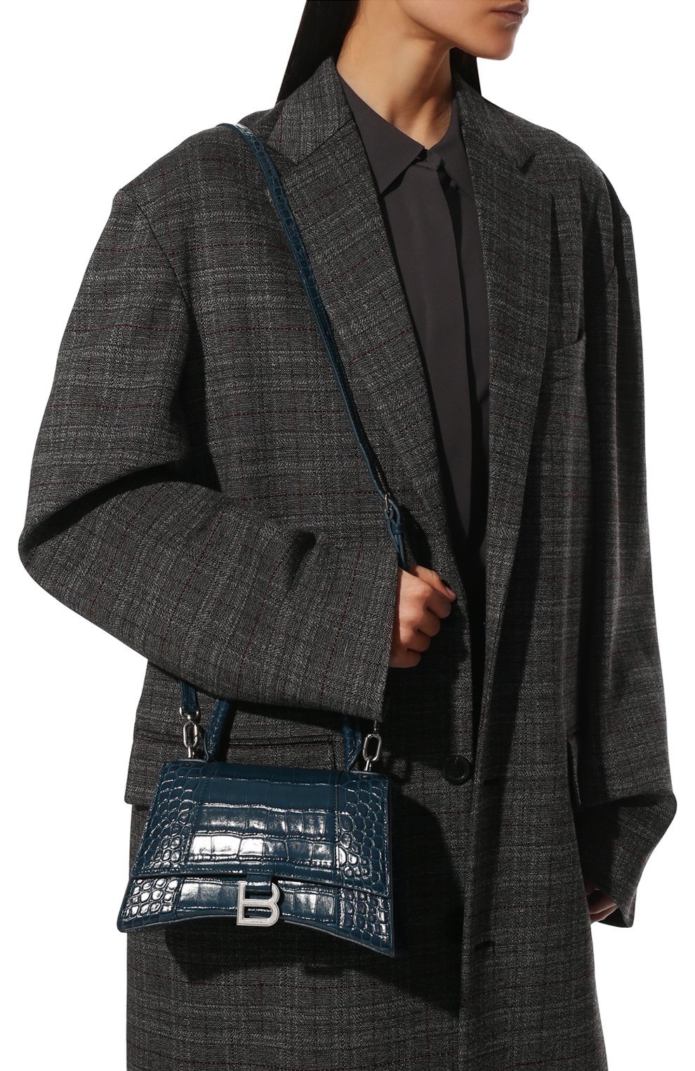 Сумка hourglass small BALENCIAGA, арт. 593546/1LR6Y, фото 6