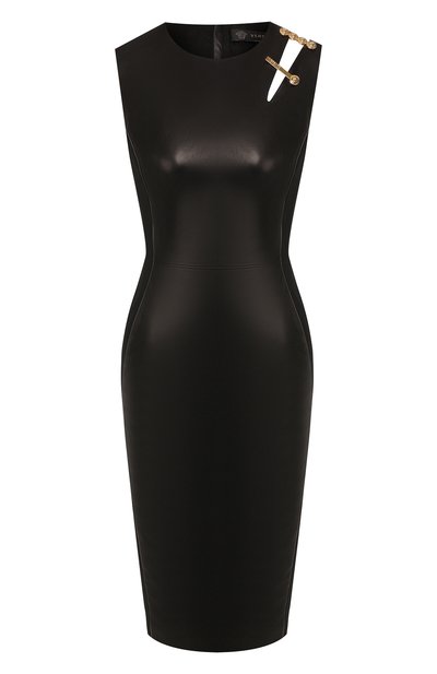 Женское кожаное платье VERSACE, арт. A83351/A227281