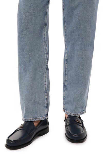 Кожаные лоферы KITON, арт. USSA063N00986, фото 3