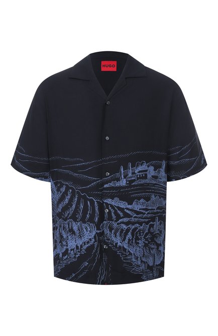 Мужская рубашка из вискозы HUGO, арт. 50555785