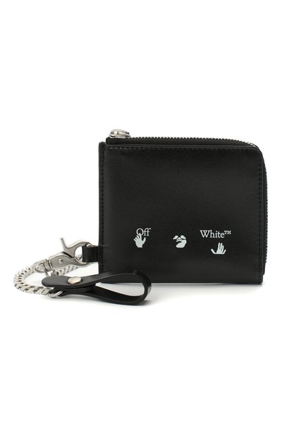 Кожаный кошелек для мон ет OFF-WHITE, арт. 0MNC013E20LEA0021001, фото 4
