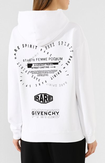 Хлопковое худи GIVENCHY, арт. BW70643Z33, фото 4
