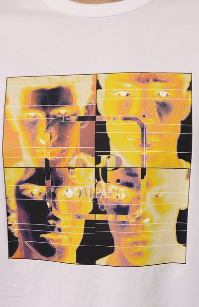 Хлопковая футболка C.P. COMPANY, арт. 16CLTS042A006370W, фото 5