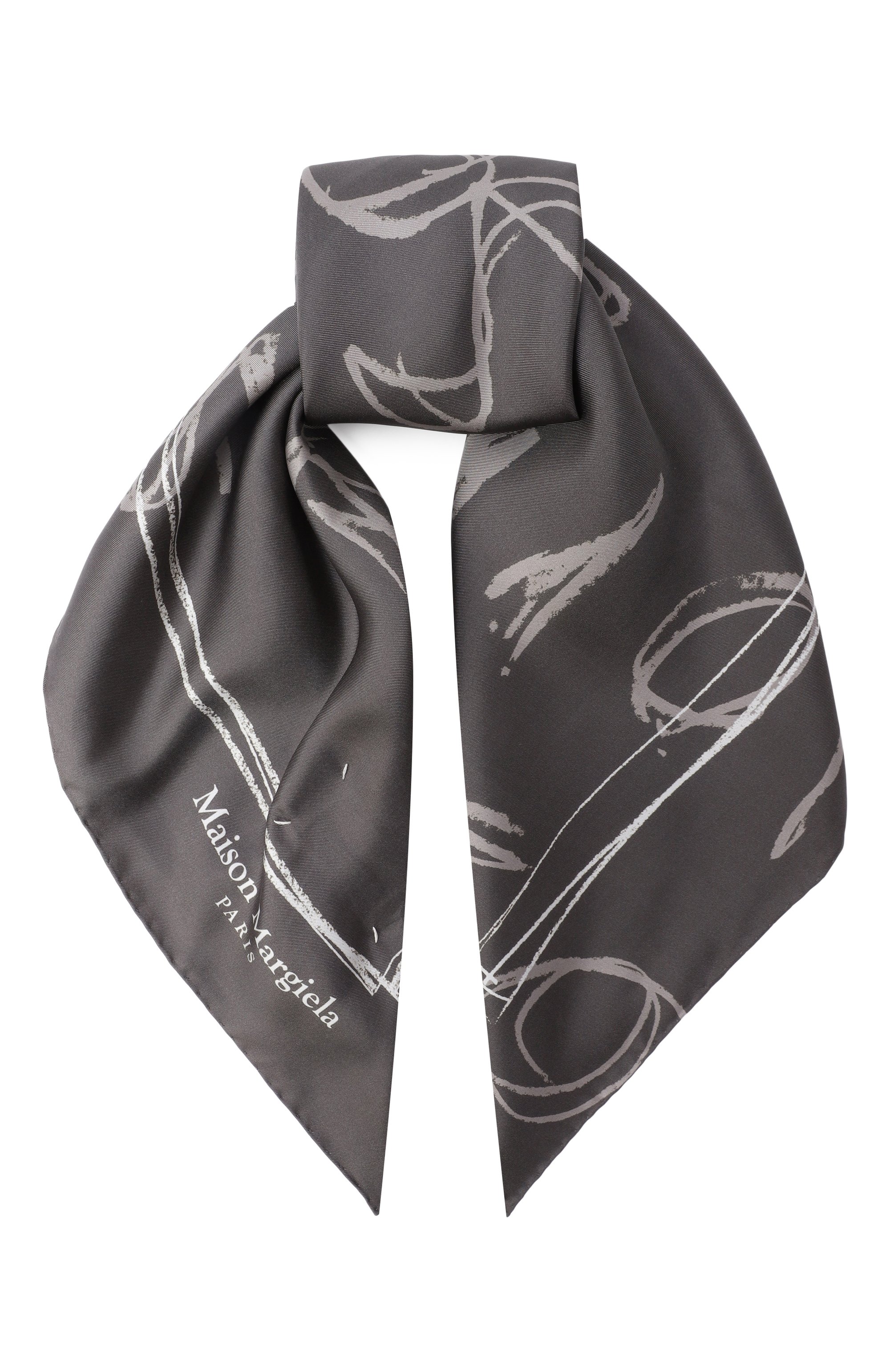 Шелковый платок MAISON MARGIELA, арт. S51TF0049/M35820, фото 1