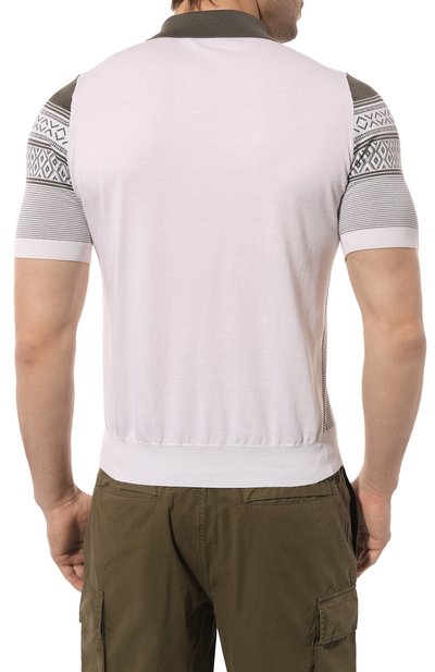 Поло из шелка и хлопка ZILLI, арт. KZP002M0142VETH00, фото 4