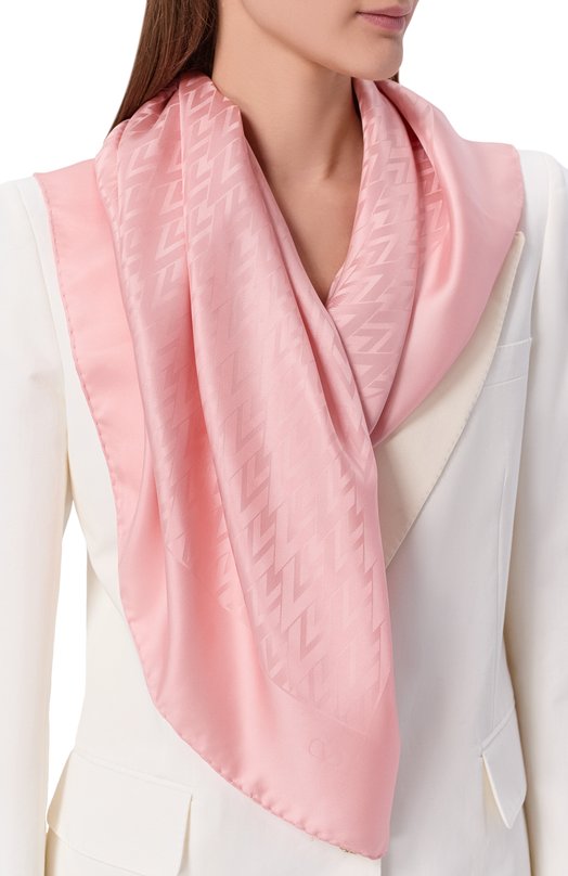 Шелковый платок Valentino 8W2EI114/DAA Розовый  8W2EI114/DAA Фото 2