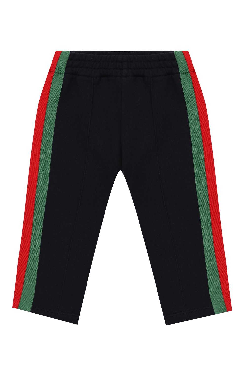 Хлопковые брюки с лампасами GUCCI, арт. 516308/X9T78, фото 1