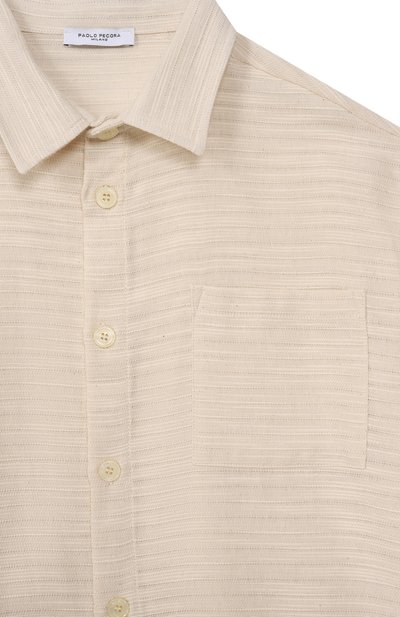 Хлопковая рубашка PAOLO PECORA MILANO, арт. PP4379, фото 3