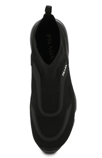 Высокие текстильные кроссовки PRADA, арт. 2TG133-1OUF-F0806, фото 5