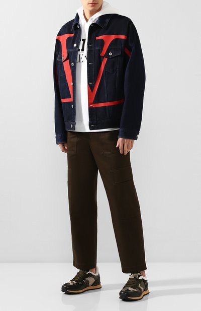 Комбинированные кроссовки rockrunner VALENTINO, арт. TY2S0723/NJE, фото 2