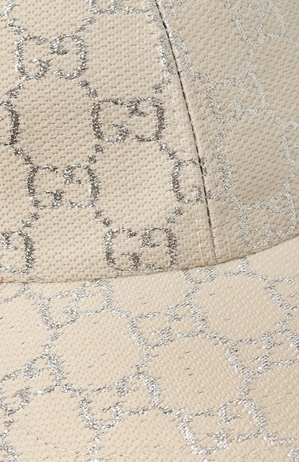 Бейсболка GUCCI кремового цвета по цене 46900 руб., арт. 631953 3HK75, фото 4 Бейсболка GUCCI, арт. 631953 3HK75, фото 4