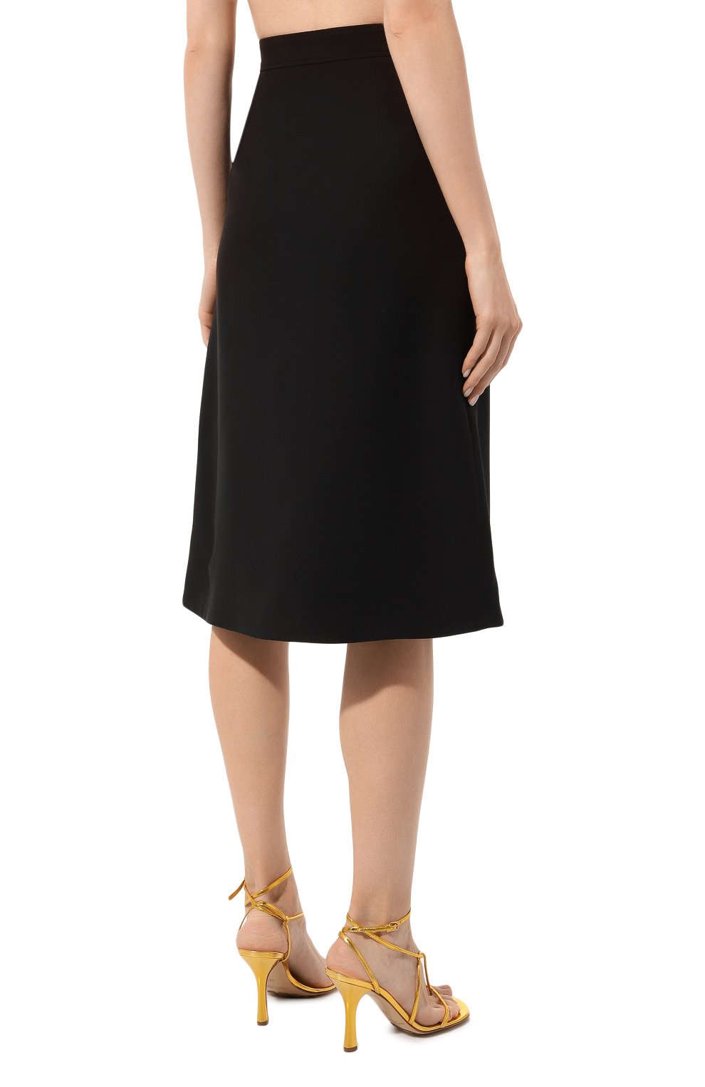 Юбка из шелка и шерсти GUCCI, арт. 603337 Z8AHX, фото 4