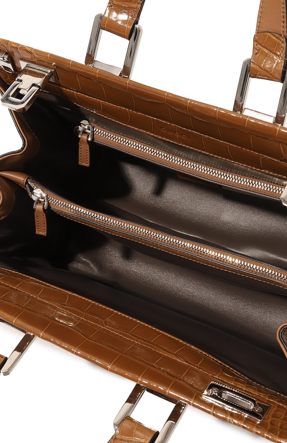 Сумка zumi small из кожи аллигатора GUCCI, арт. 569712 EV40X, фото 5