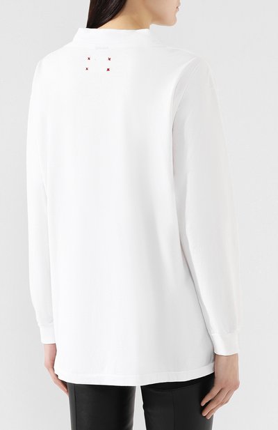 Хлопковый лонгслив ROYAL WORKSHOP, арт. ST0NED TEE FR0NT 0NLY L/S, фото 4