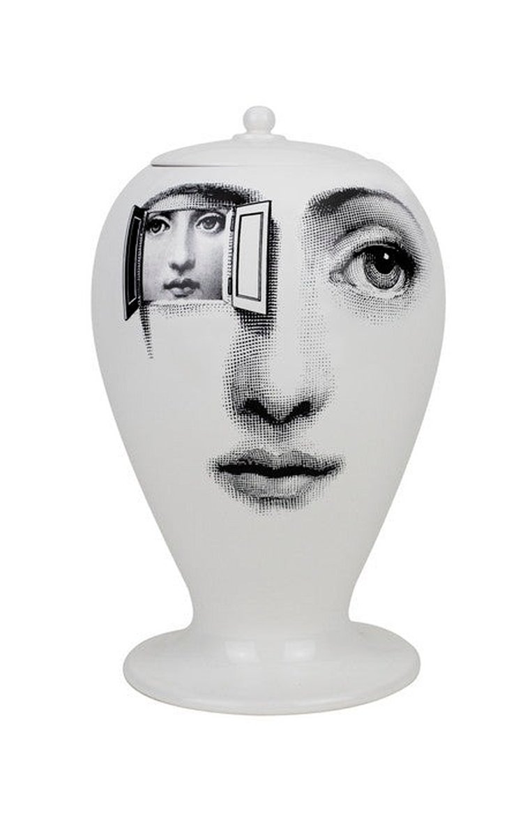 Ваза alla finestra FORNASETTI белого цвета, арт. F0R-10543 | Фото 1 (Региональные ограничения белый список (Axapta Mercury): Не проставлено; Нос: Не проставлено; Ограничения доставки: fragile-2)