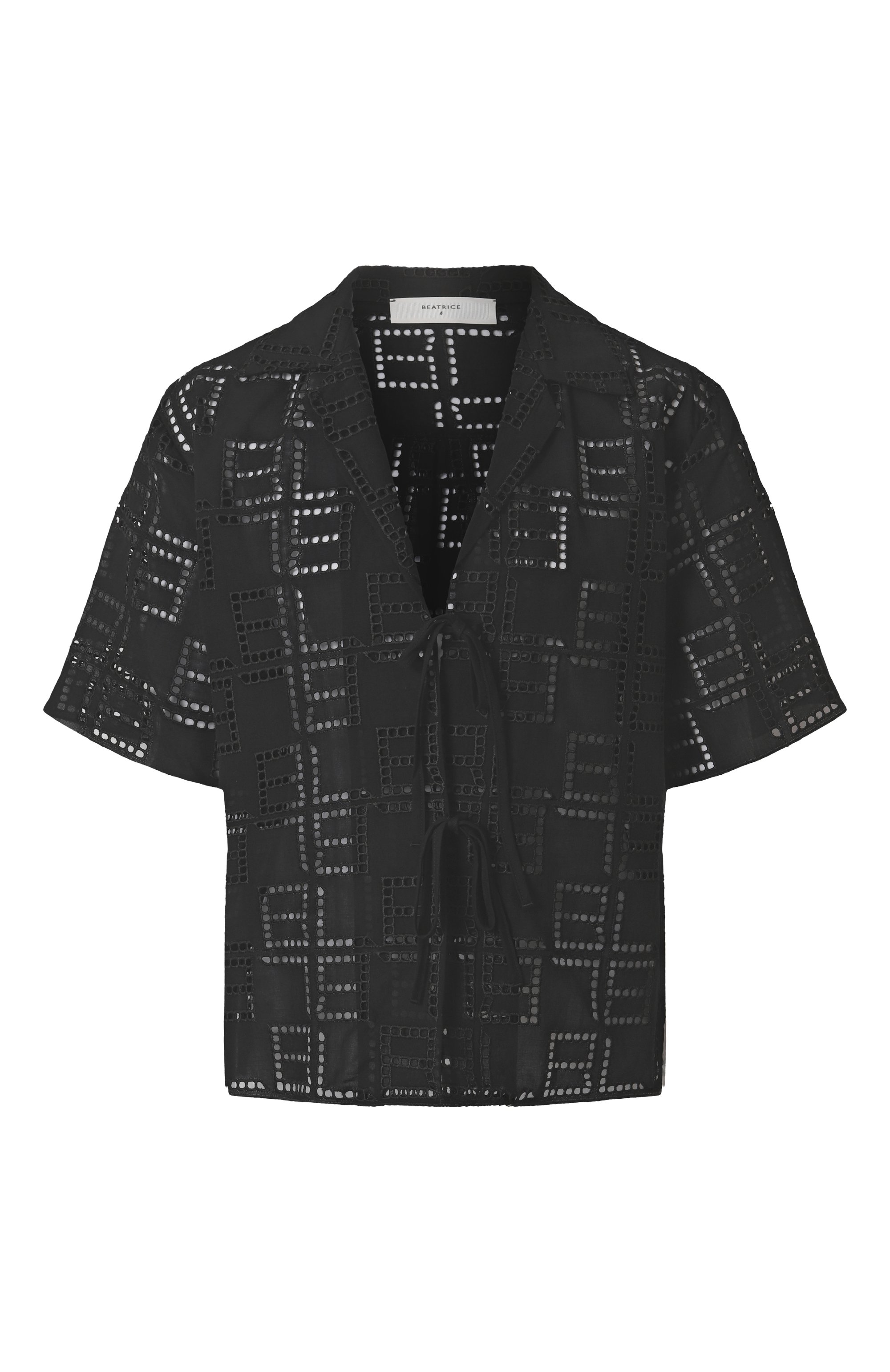 Рубашка BEATRICE .B черного цвета по цене 31000 руб., арт. 25FE4236NASHI, фото 1 Рубашка BEATRICE .B, арт. 25FE4236NASHI, фото 1