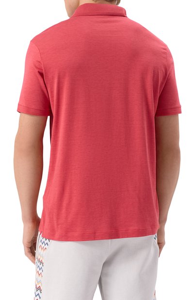 Поло из шелка и хлопка PAUL&SHARK, арт. 25411208, фото 4