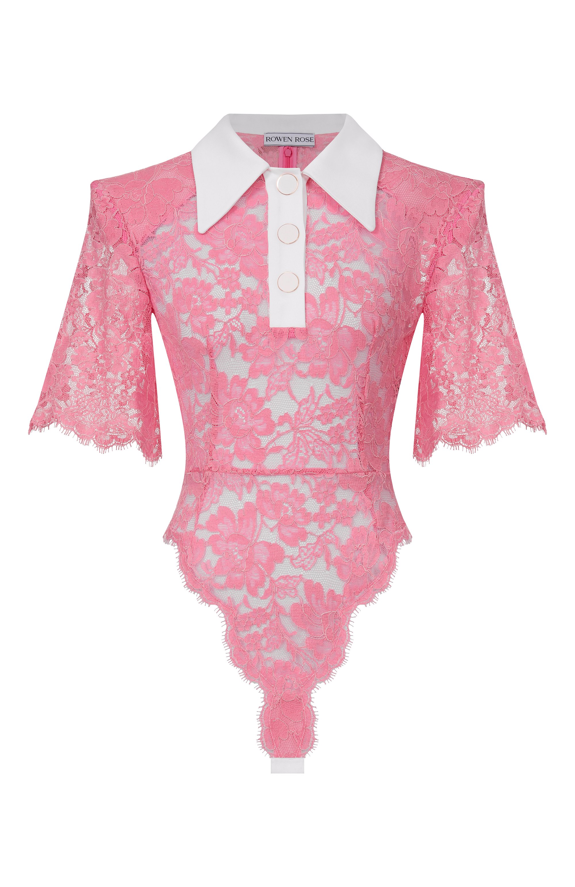 Боди из хлопка и вискозы ROWEN ROSE, арт. T0P_RR460, фото 1