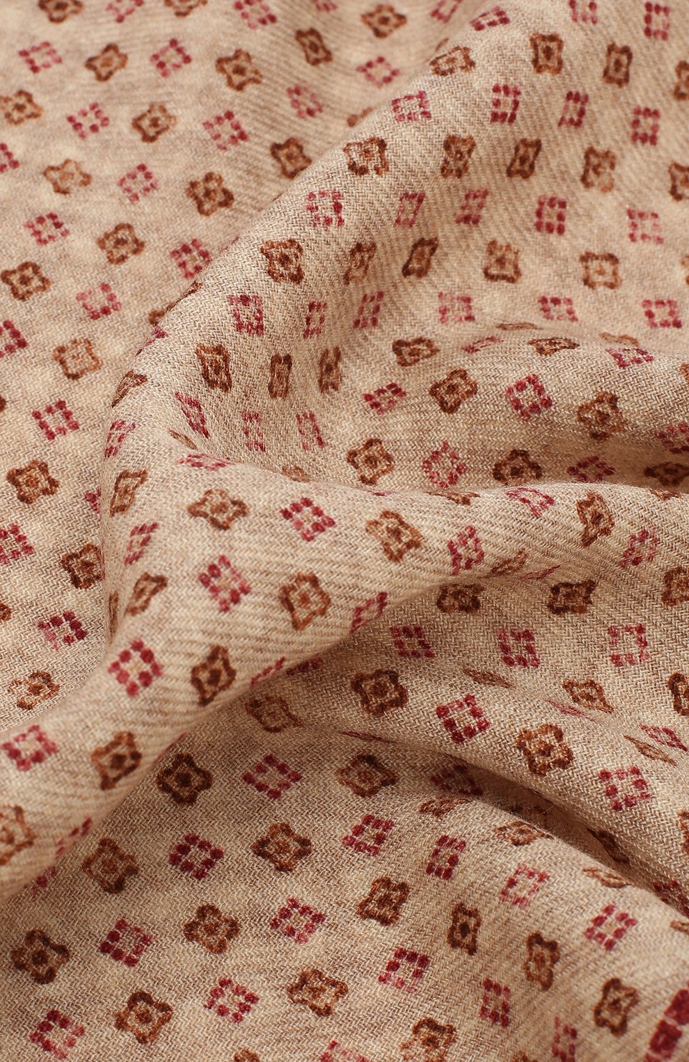 Шерстяной платок BRUNELLO CUCINELLI бежевого цвета по цене 22400 руб., арт. ML8410091, фото 2 Шерстяной платок BRUNELLO CUCINELLI, арт. ML8410091, фото 2