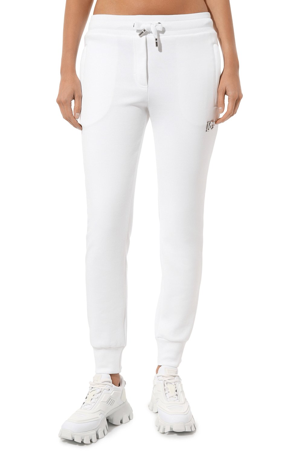 Хлопковые джоггеры DOLCE & GABBANA, арт. FTBW3T/GDBYR, фото 3